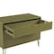 Manhattan Comfort 2-Piece DUMBO Standard 3-Drawer Dresser and DUMBO 1.0 Nightstand in Olive Green 2-DB01-OG - alternate 4